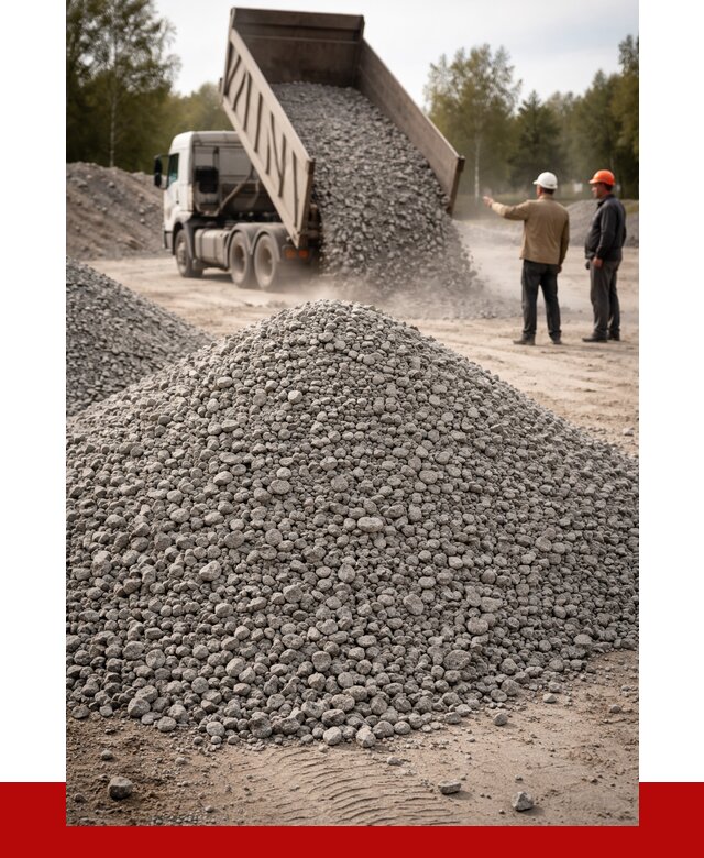 Гранитный щебень фракция 0-5 в Дмитрах от 3109 руб ПРОНЕРУДДмв