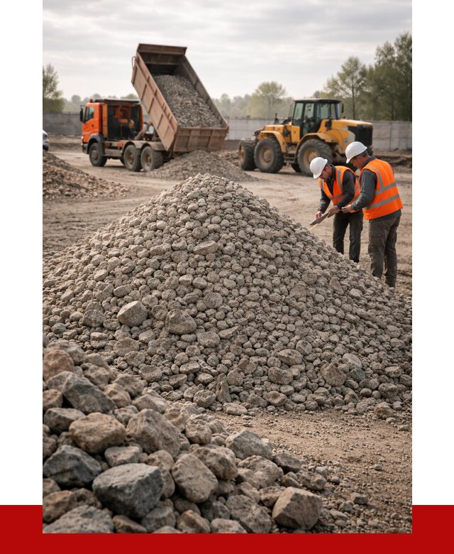 Гранитный щебень фракция 40-70 в Дмитрах от 2680 руб ПРОНЕРУДДмв