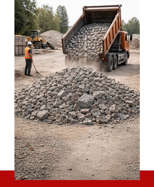 Гранитный щебень фракция 70-150 в Дмитрах от 1769 | ПРОНЕРУДДмв