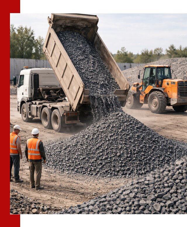 Доставка и продажа щебня габбро-диабаза в Дмитрах