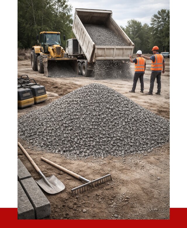 Гравийный щебень купить в Дмитрах от 2358 р. ПРОНЕРУДДмв