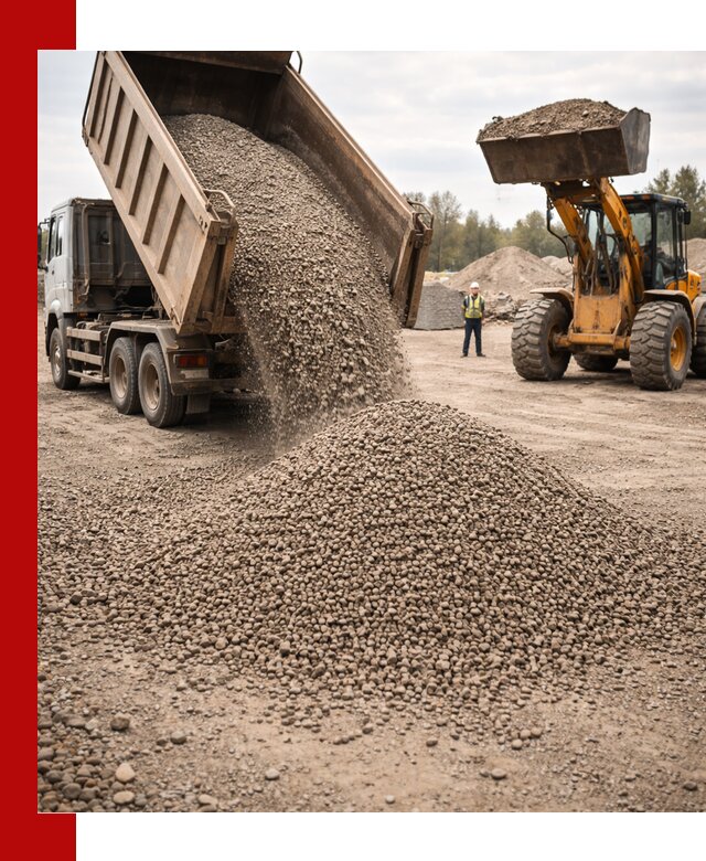 Гравийный щебень фракция 3–10 с доставкой в Дмитрах