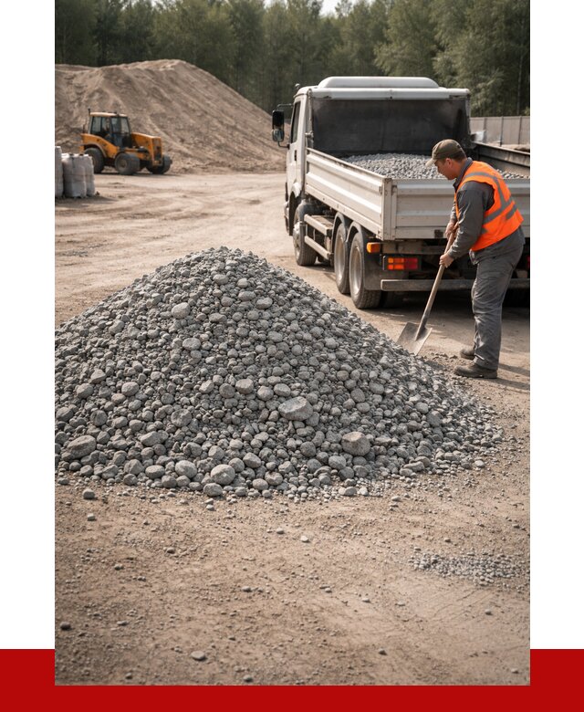 Гравийный щебень фракция 5-10 в Дмитрах от 2358 р. | ПРОНЕРУДДмв