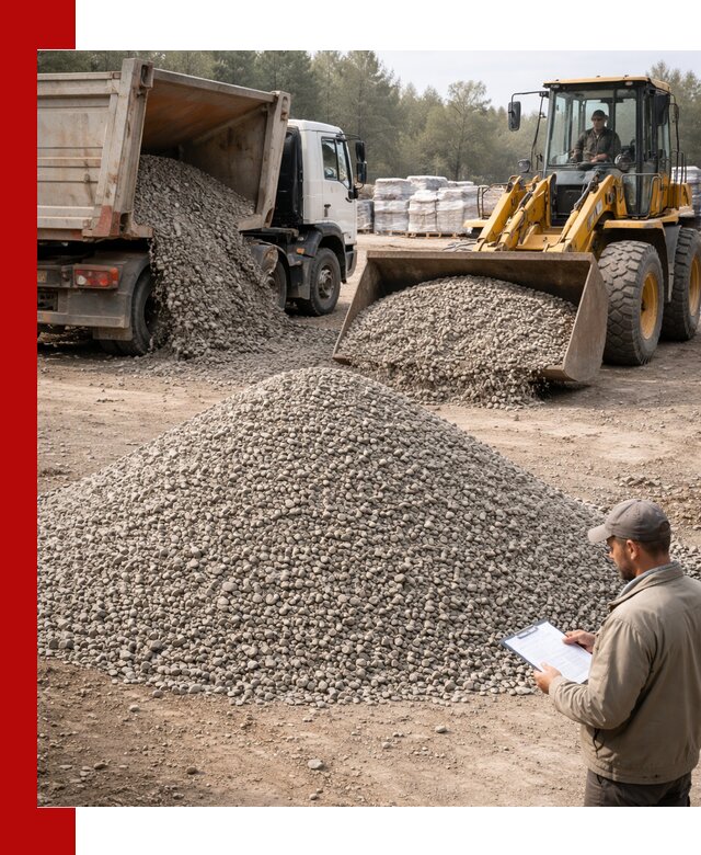 Гравийный щебень фракция 5–10 с доставкой в Дмитрах