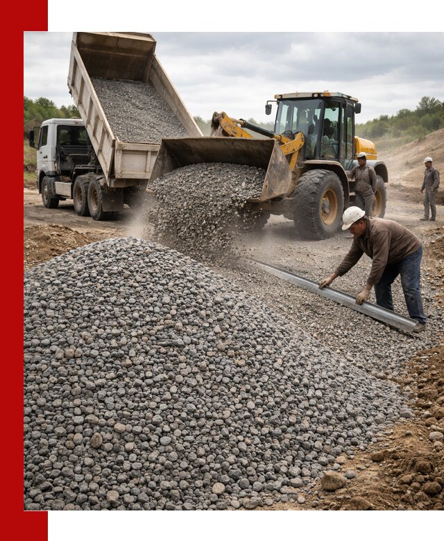 Гравийный щебень фракция 5-20 с доставкой в Дмитрах