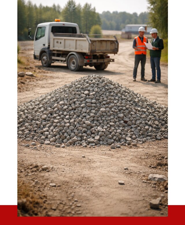Гравийный щебень фракция 20-40 в Дмитрах от 1286 р. | ПРОНЕРУДДмв