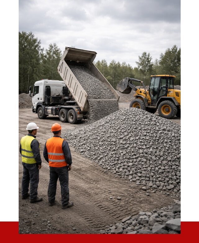 Гравийный щебень фракция 40-70 в Дмитрах от 10184р | ПРОНЕРУДДмв