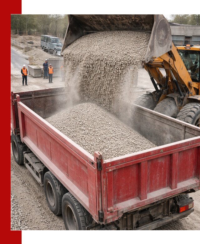 Купить известняковый щебень фракции 0-5 с доставкой в Дмитрах