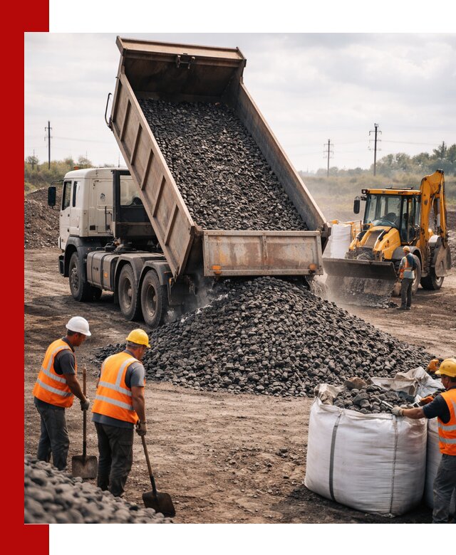 Шлаковый щебень фракция 40-70 с доставкой в Дмитрах