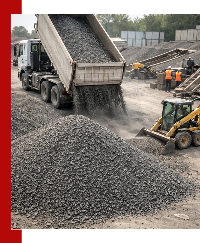 Вторичный щебень фракция 0–5 с доставкой в Дмитрах