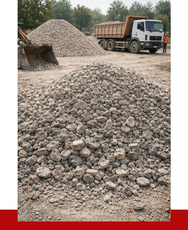 Вторичный щебень фракция 20-40 в Дмитрах от 2358 р ПРОНЕРУДДмв