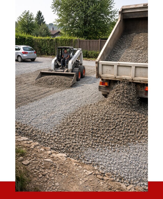 Щебень для парковки в Дмитрах с доставкой от 1286 р.| ПРОНЕРУДДмв