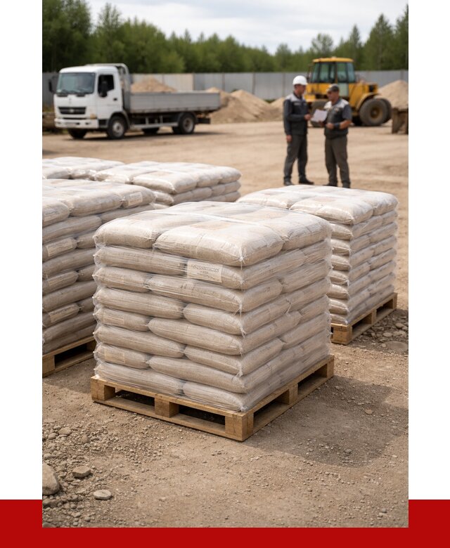 Карьерный песок в мешках в Дмитрах от 1286 р. - ПРОНЕРУДДмв