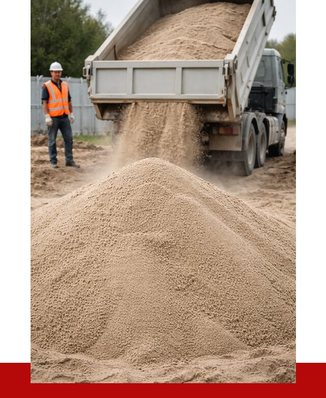 Купить сеяный песок с доставкой в Дмитрах от 2358 р ПРОНЕРУДДмв