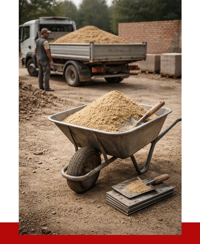 Песок для кладки в Дмитрах с доставкой от 2358 р. | ПРОНЕРУДДмв