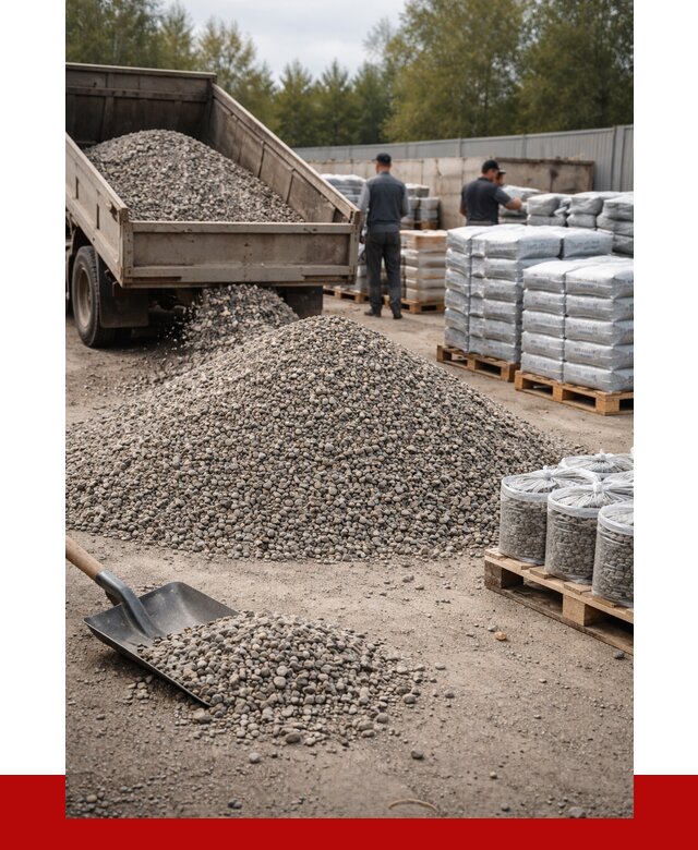Гравий фракция 5-20 в Дмитрах купить от 2466 р. ПРОНЕРУДДмв