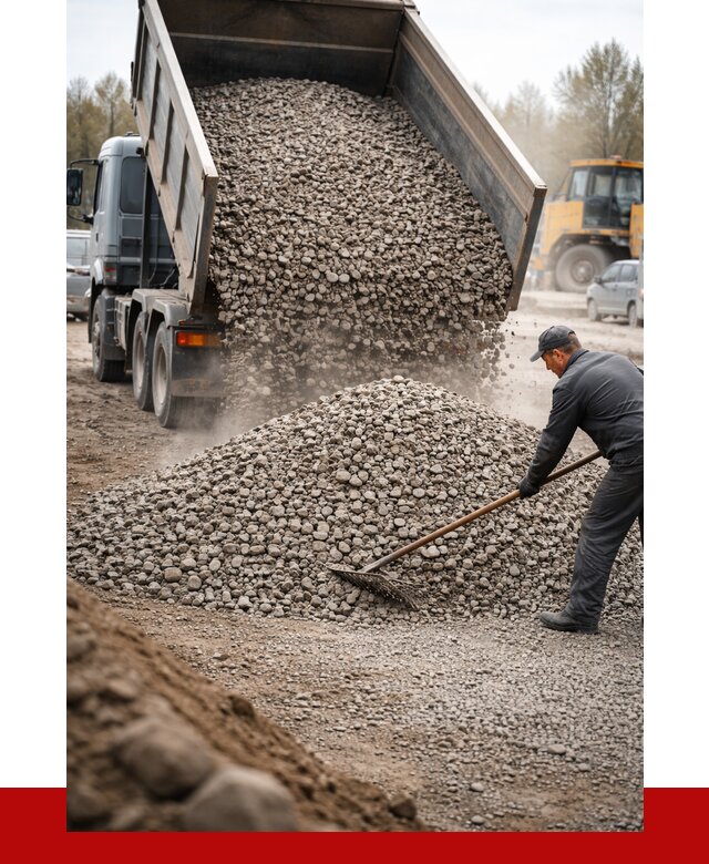 Гравий фракция 20-40 в Дмитрах от 2680 р. доставка | ПРОНЕРУДДмв