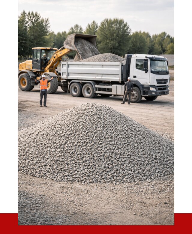 Купить мытый гравий в Дмитрах от 3752 р, доставка ПРОНЕРУДДмв