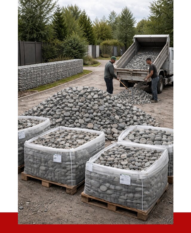 Камень для габионов в Дмитрах от 4502 р. за куб | ПРОНЕРУДДмв