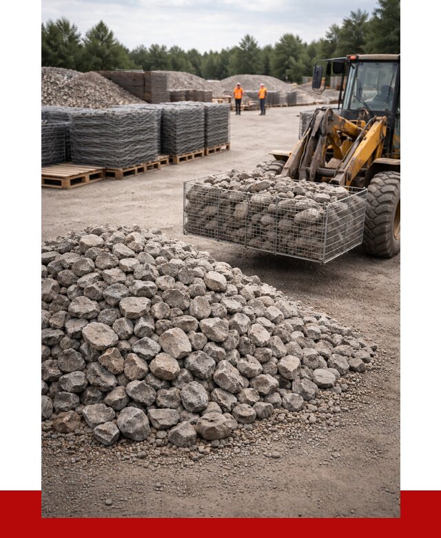 Камень для габионов фракция 70-150 в Дмитрах от 4502 р. | ПРОНЕРУДДмв