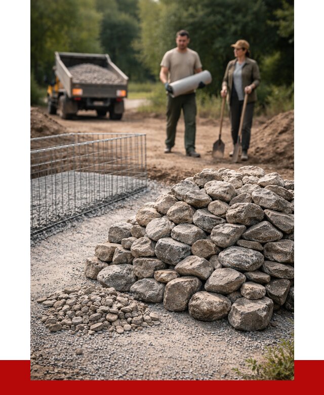 Камень для габионов фракция 100-200 в Дмитрах от 5146 р. | ПРОНЕРУДДмв