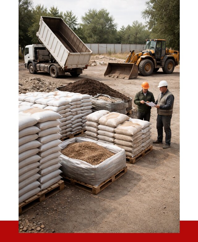 Купить ПГС с доставкой в Дмитрах от 4824 р. за куб | ПРОНЕРУДДмв