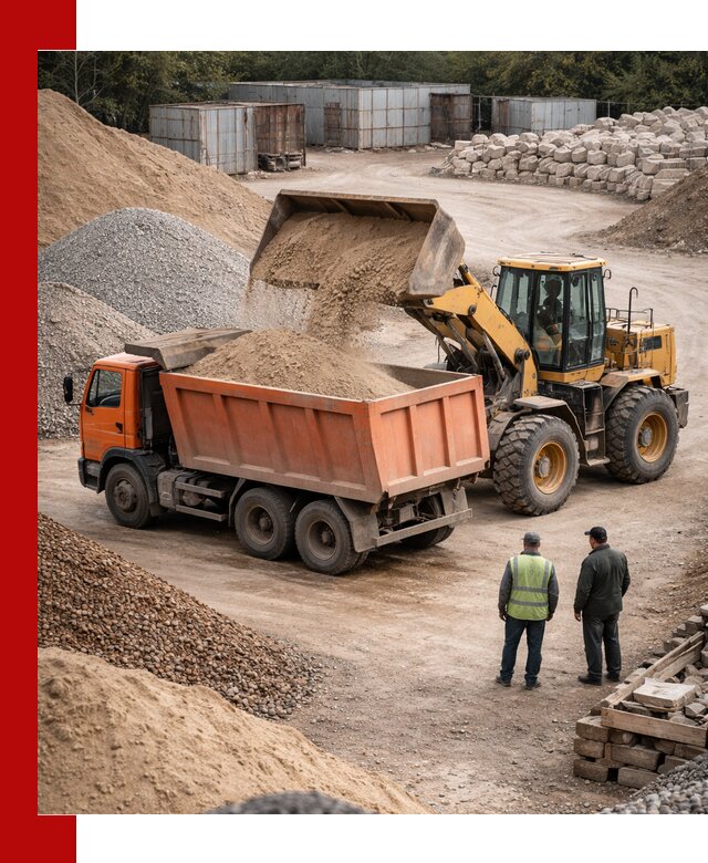 Доставка сыпучих смесей и смесей для стройки в Дмитрах