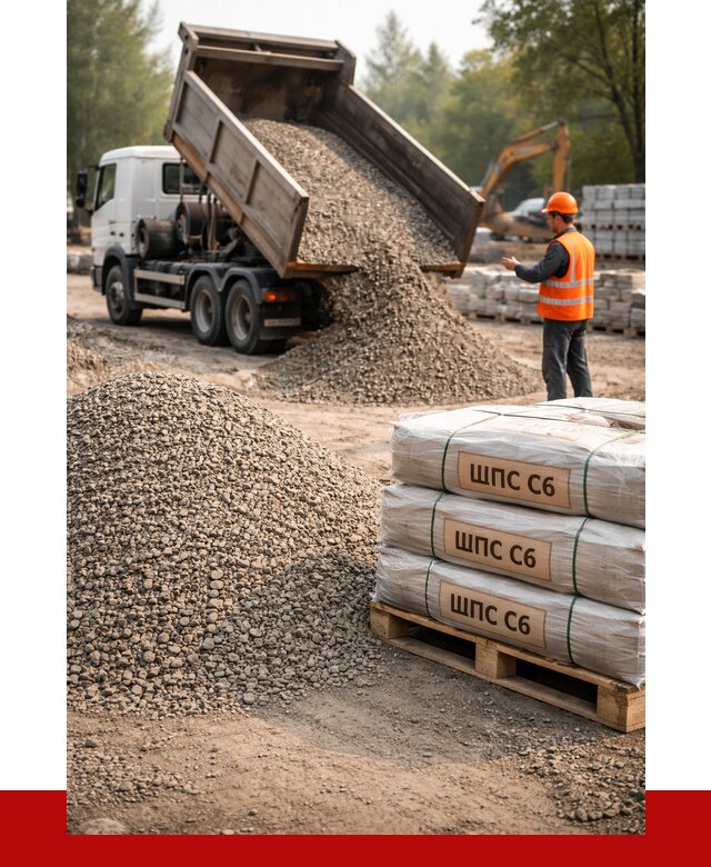 ЩПС С6 в Дмитрах с доставкой от 2358 р. за куб | ПРОНЕРУДДмв