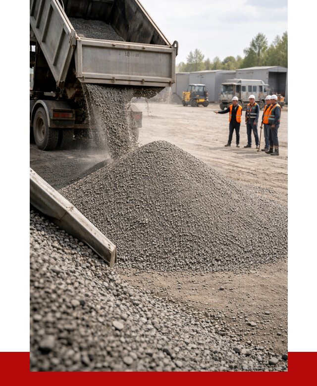 Гравийный отсев 0-5 в Дмитрах от 1286 р. с доставкой | ПРОНЕРУДДмв