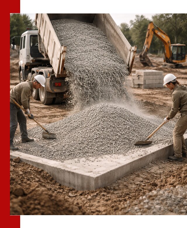 Доставка и продажа отсева для бетона в Дмитрах