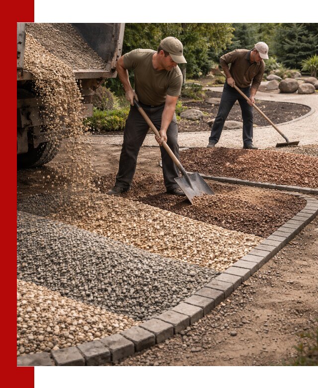 Декоративная крошка для ландшафта в Дмитрах — продажа и доставка