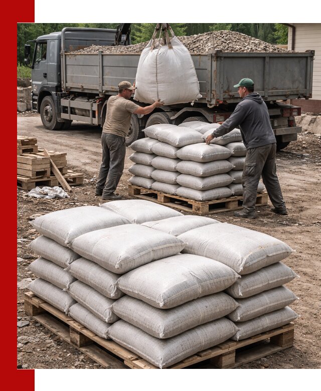 Керамзит в мешках с доставкой в Дмитрах от компании-поставщика