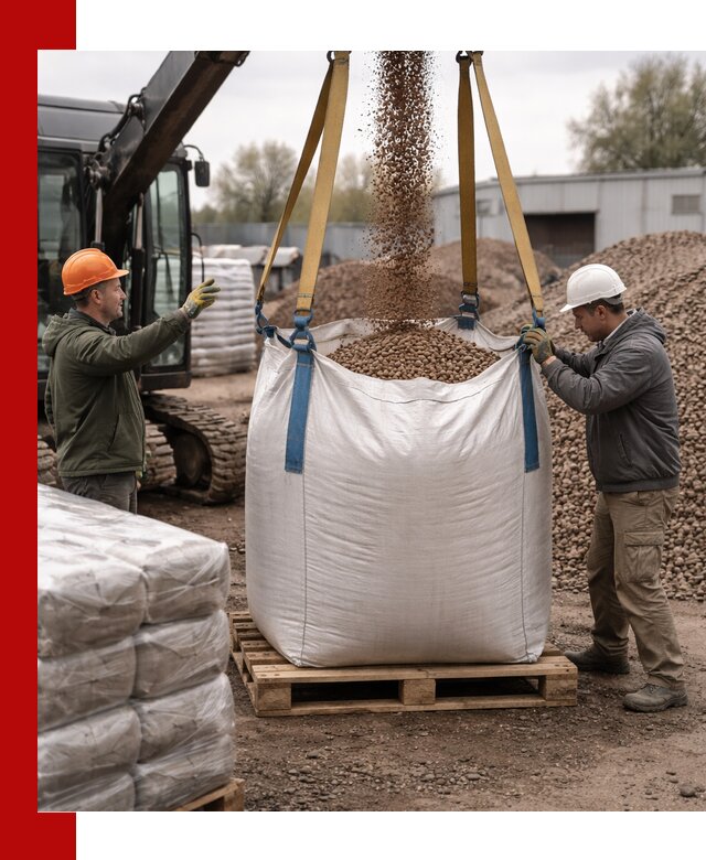 Керамзит в биг-бегах с доставкой в Дмитрах