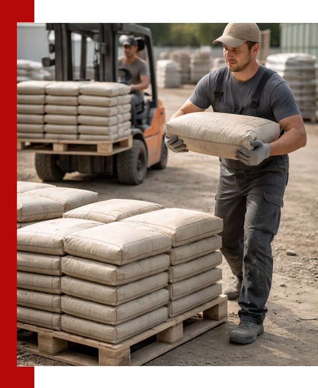 Доставка цемента в мешках оптом и в розницу в Дмитрах