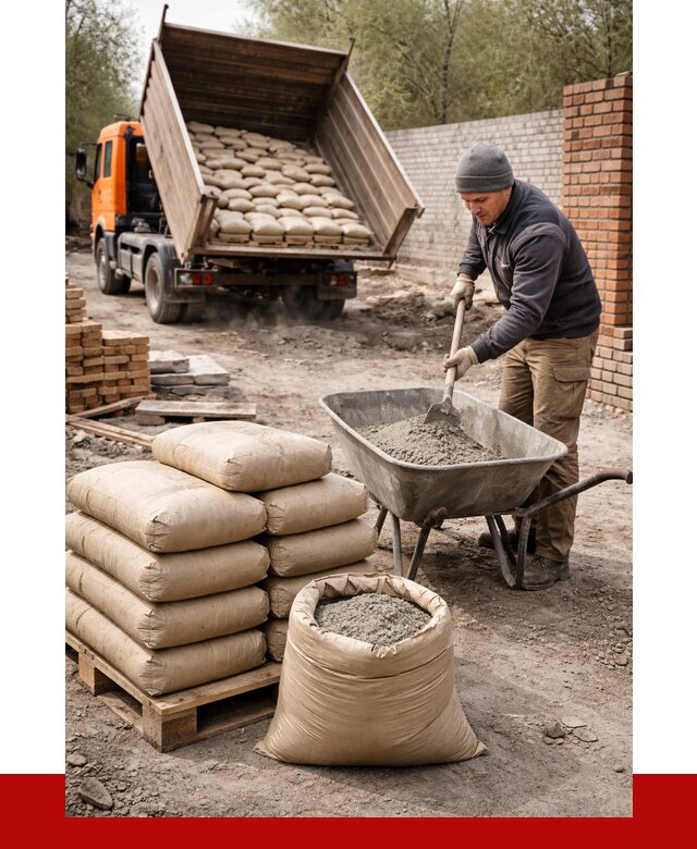 Купить сухую смесь для кладки в Дмитрах от 1286 р. | ПРОНЕРУДДмв