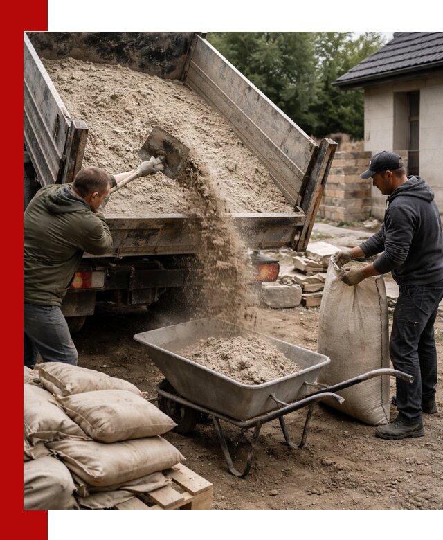 Качественная сухая смесь для кладки с доставкой в Дмитрах