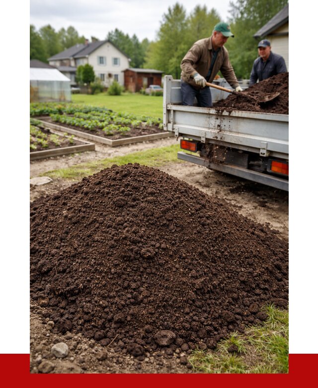 Плодородный грунт в Дмитрах с доставкой от 4502 р. | ПРОНЕРУДДмв