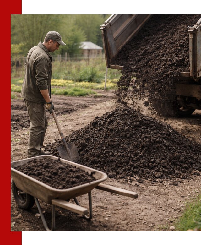 Доставка качественной земли для огорода в Дмитрах