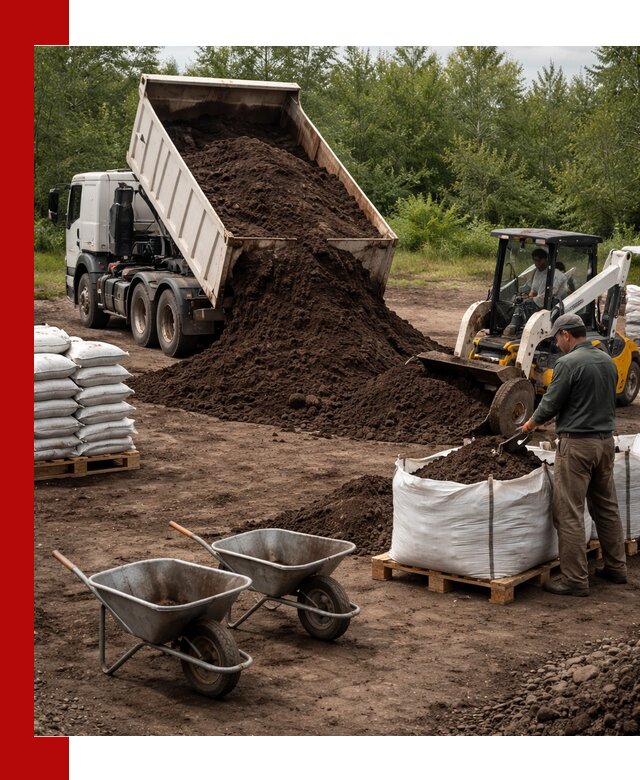 Доставка и продажа торфогрунта в Дмитрах оптом и в розницу