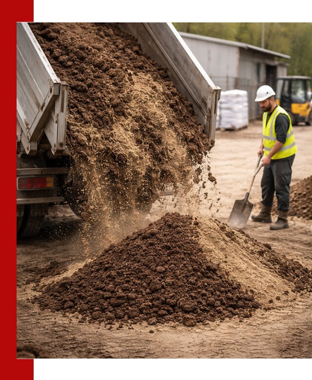 Доставка торфо-песчаной смеси в Дмитрах для строительства и озеленения
