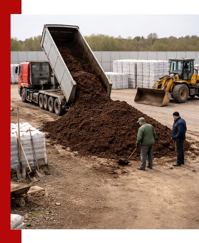 Доставка торфяных смесей оптом и в розницу в Дмитрах