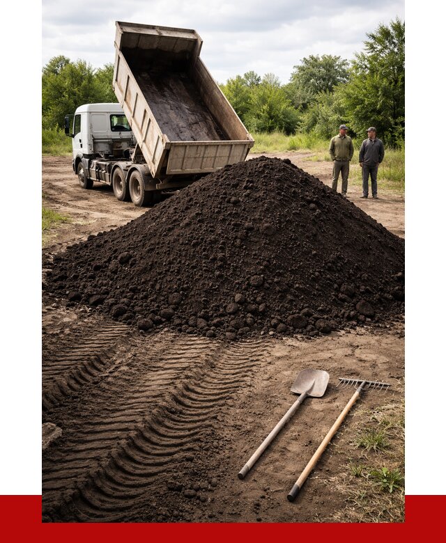 Купить чернозем навалом в Дмитрах от 1286 р. за куб | ПРОНЕРУДДмв
