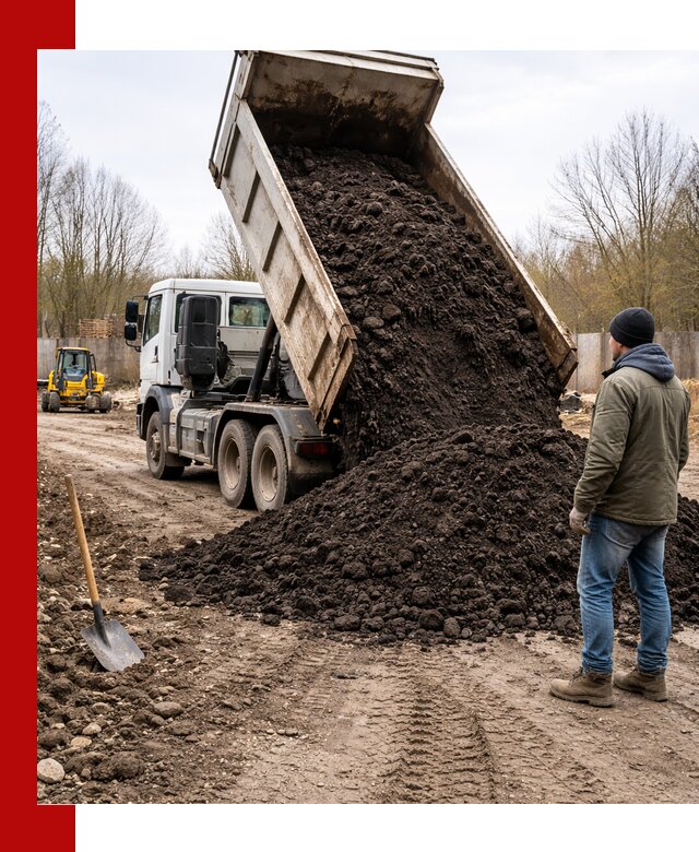 Доставка чернозема навалом в Дмитрах быстро и выгодно
