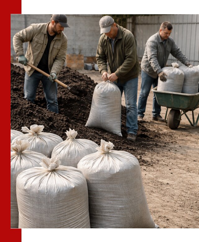 Купить чернозем в мешках с доставкой в Дмитрах