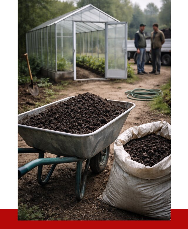 Чернозем для теплицы в Дмитрах с доставкой от 1608 р. | ПРОНЕРУДДмв