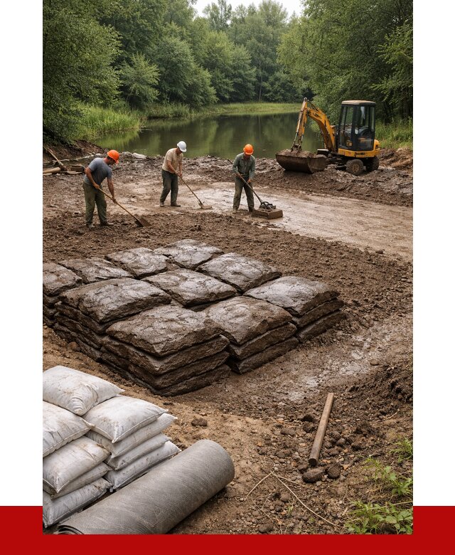 Купить глину для пруда в Дмитрах от 4824 р. с доставкой | ПРОНЕРУДДмв