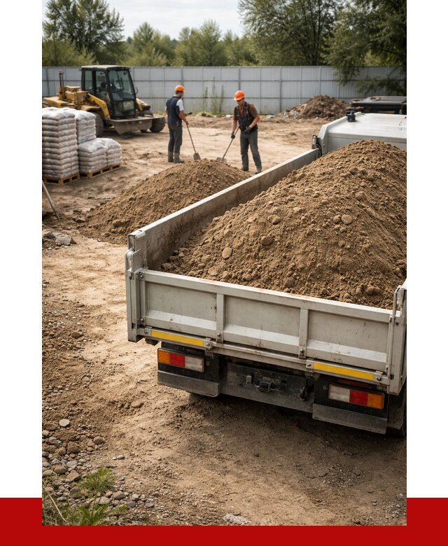 Супесь с доставкой в Дмитрах от 2626 р. за куб | ПРОНЕРУДДмв