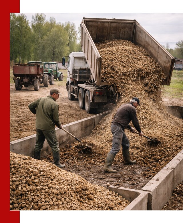 Куриный помет с доставкой в Дмитрах оптом и в розницу