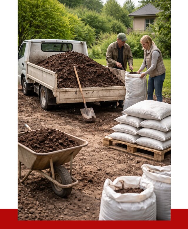 Перегной в мешках с доставкой в Дмитрах от 2358 р. | ПРОНЕРУДДмв