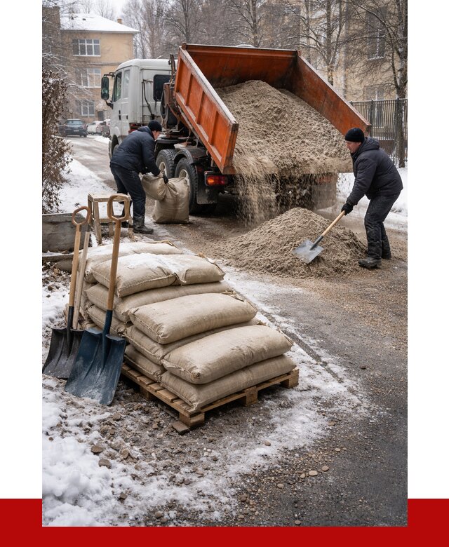 Противогололедные материалы оптом в Дмитрах от 4502 р. | ПРОНЕРУДДмв